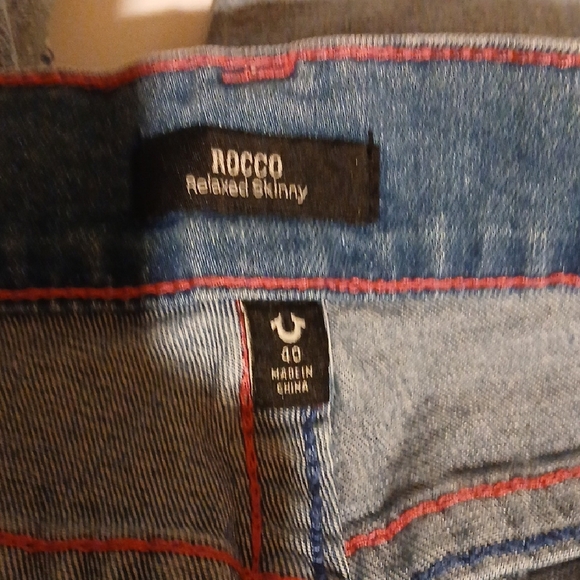 True Religion Light Blue Jean Shorts - Picture 4 of 4